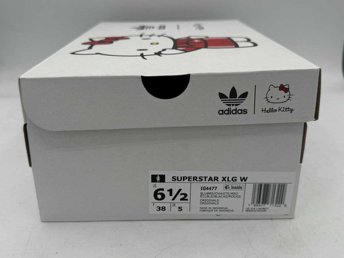 adidas x Hello Kitty ☆ Wmns Superstar XLG NEW adidas Superstar XLG Hello Kitty | Women Size 6.5W