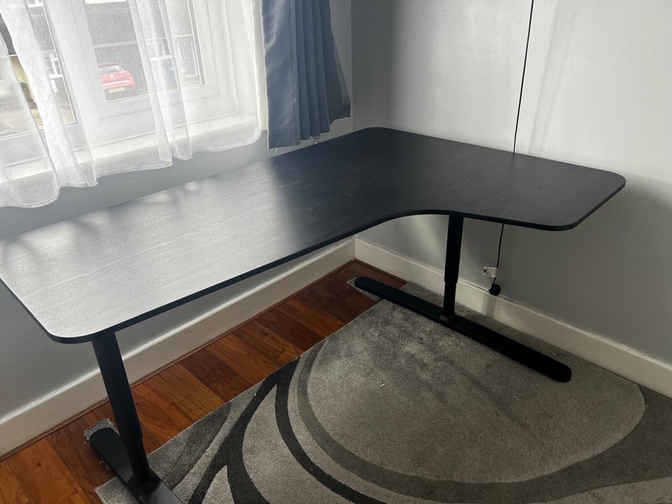 ikea bekant corner desk eBay