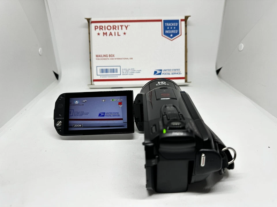 Canon VIXIA HF S200 Full HD 1080p AVCHD Flash Camcorder 10x W/ Accessories - Image 2 of 4