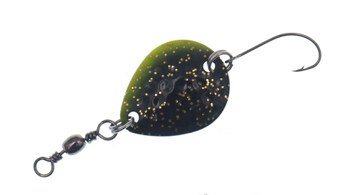 Forelle Trout Barsch Spoon UL Angeln Spinner Blinker 2 Gr. 23 mm Forellenblinker - Bild 5 von 10