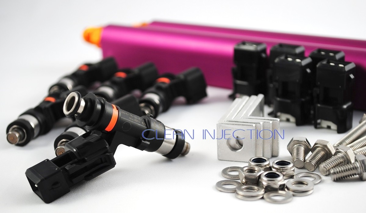 fit Nissan 300zx Z31 1000cc fuel injectors rail 84-89 VG30