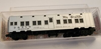 Micro Trains N Scale 50' Troop Sleeper Denver & Rio Grande Western #AX-2410 MW