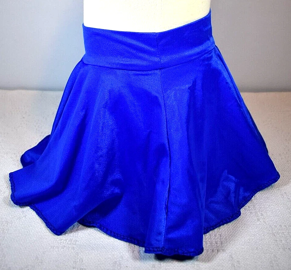 Hágalo usted mismo Disfraz de SuperGirl Falda Azul Brillante con Parte Inferior Adjunta y Diadema con Icono Rojo Foto 3 de 4