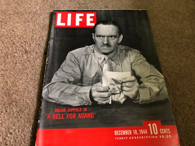 DEC 18 1944 Life Magazine - MAJOR JOPPOLO in A BELL FOR ADANO