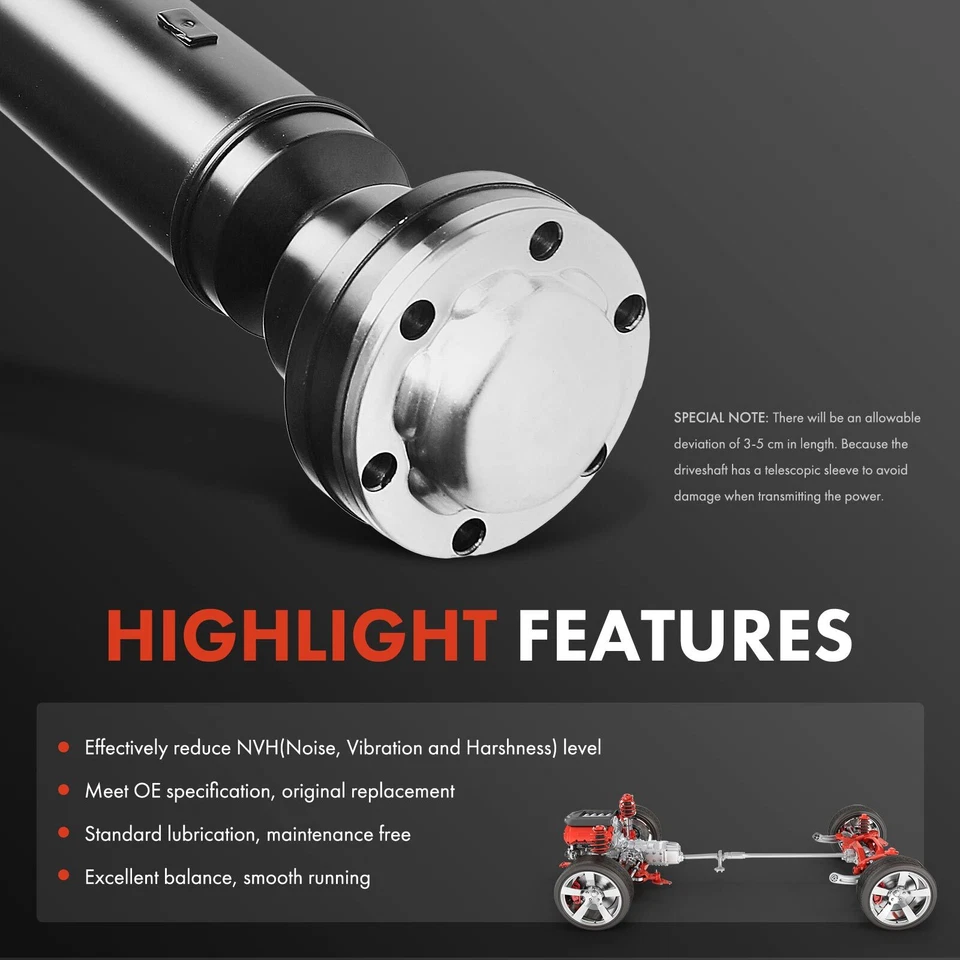 Conjunto de eje de transmisión delantero para Mercedes-Benz W166 ML350 GL350 3.0 AWD automático Foto 4 de 4