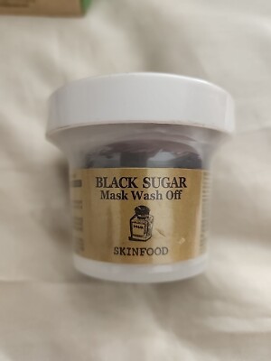 SKINFOOD Black Sugar Mask Wash Off 100g US SELLER