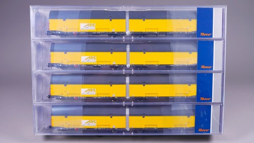H0 DC Roco 77049 Wagenset Autotransport Hccrrs ARS ALTMANN in OVP #2BB_52