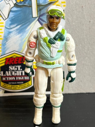 Gi Joe 1986 ot with complete figures: dial tone,iceberg slipstream w/ cardbacks - Picture 3 of 10