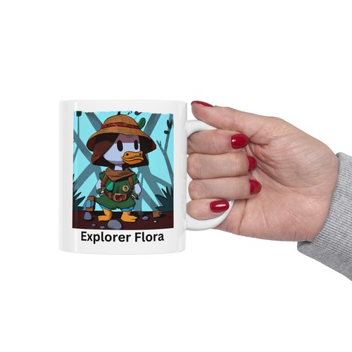 Explorer Flora Ceramic Mug 11oz - Picture 12 of 12