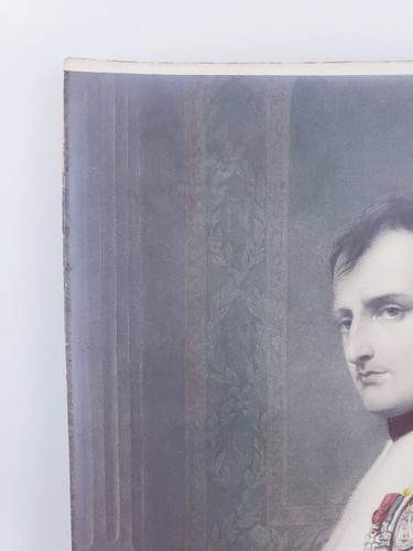 Antique Napoleon at Fontainebleau Delaroche /Goupil co Photogravure Engraving - Picture 3 of 8