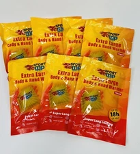 Lot Of 7 Sport Temp Body Hand Warmers Extra Large 18h Heat