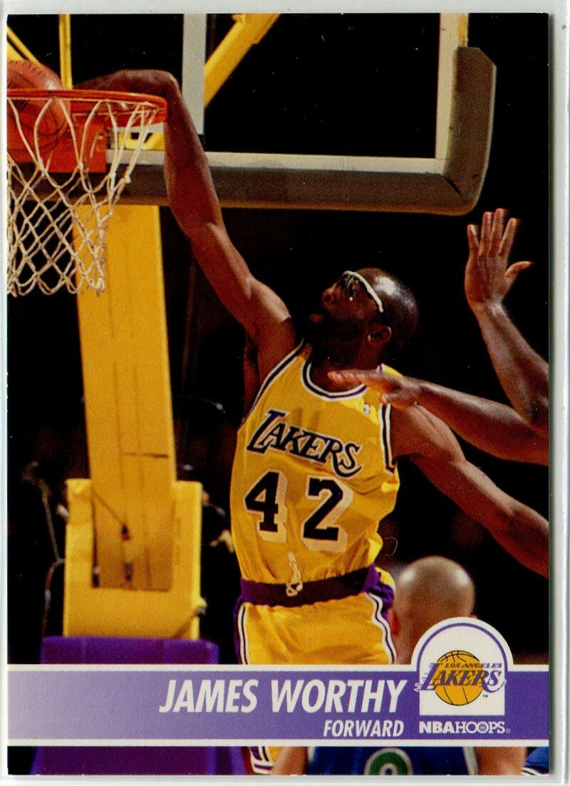 JAMES WORTHY　バスケットボール　NBA NBA 75: At No. 59, James Worthy fit equally well as a role
