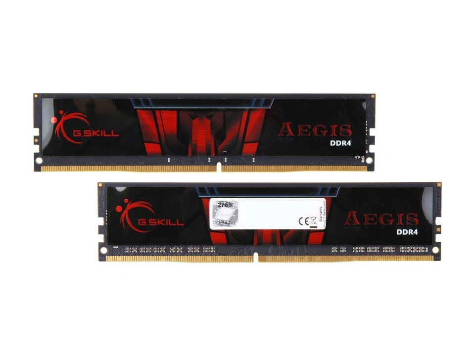 G.SKILL Aegis 32GB (2 x 16GB) 288-Pin PC RAM DDR4 2666 (PC4 21300) Desktop Memor - Image 2 of 3