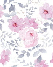Floral Contact Paper Peel and Stick Wallpaper Floral Flower Pink Con