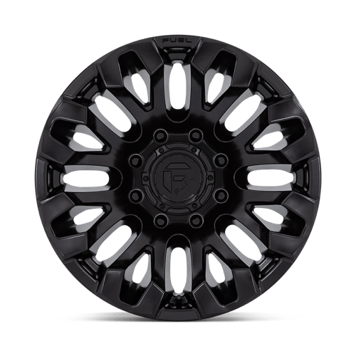 18X9 Fuel 1PC D831 QUAKE 8X170 1MM BLACKOUT - Picture 3 of 5