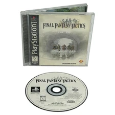 Final Fantasy Tactics (Sony PlayStation 1, 1998) PS1 Black Label Complete Tested
