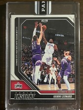 2023-24 Panini Instant NBA #145 Kawhi Leonard Los Angeles Clippers BLACK 1/1