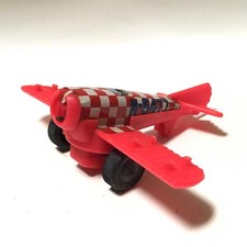 Showa Retro Tin Biplane Airplane