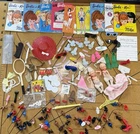 VTG 1960s Mattel Barbie Ken Skipper Tammy Size Doll Accessory Outfit Parts Lot
