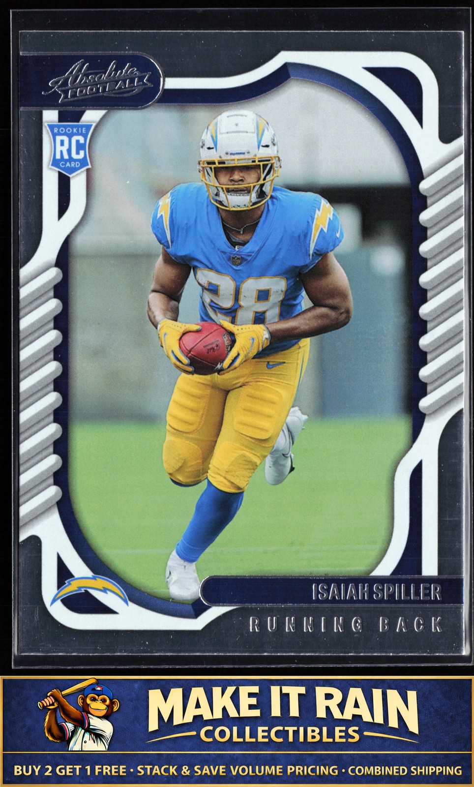 Isaiah Spiller Panini Absolute #116 Base