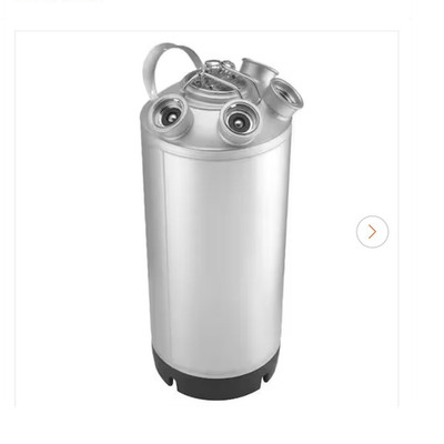 SKYSHALO 5 Gal/19L Beer Line Cleaning Keg 4-Head Sankey D-Style KMS003