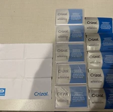 Crizal Premium Lens Cleaning Cloth For Eyeglasses - 5 Pack