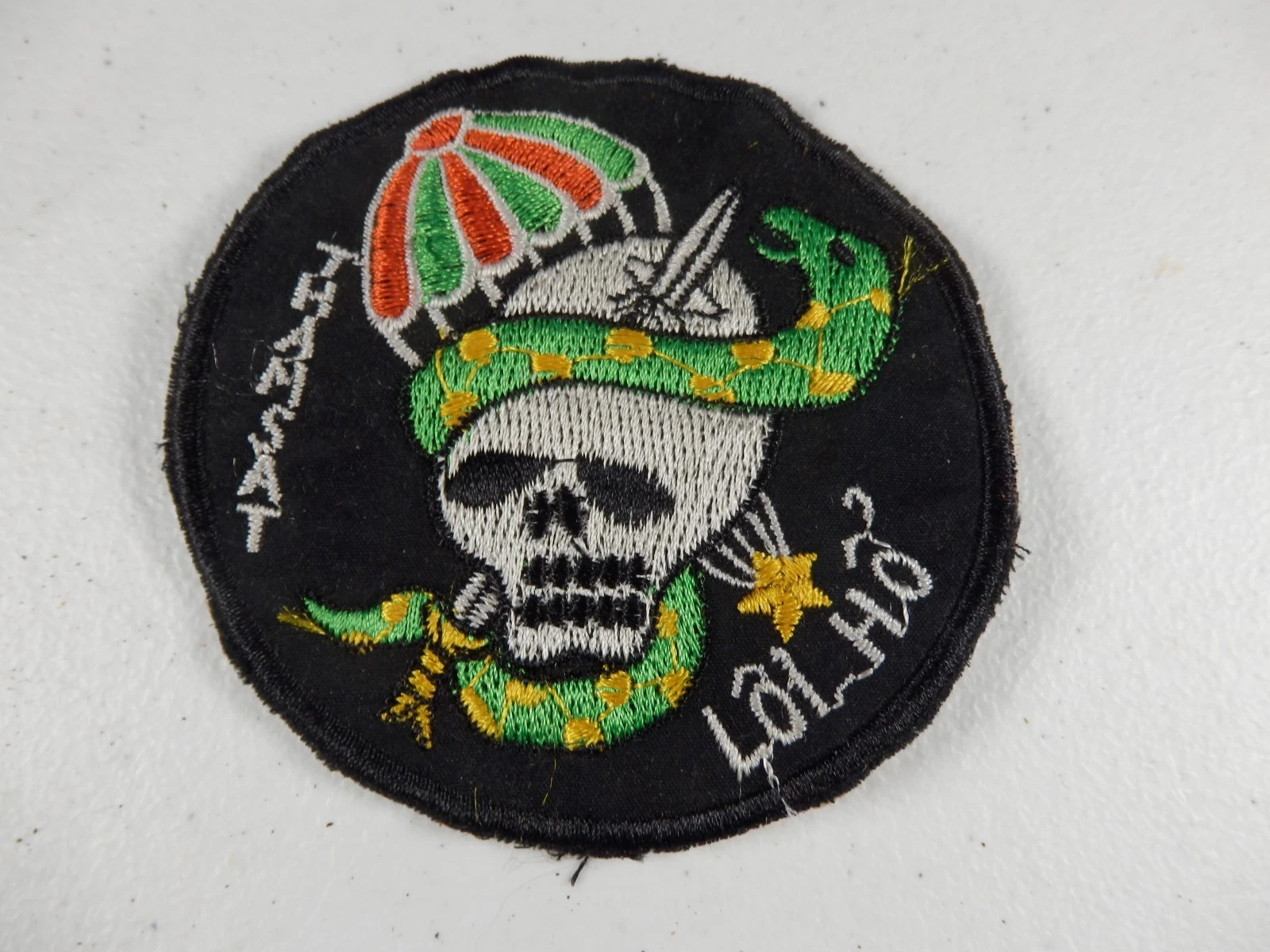 Vietnam Era Thamsat 101st Airborne Assault US Military Morale Patch BIS