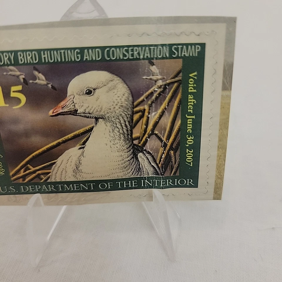US Federal Duck Stamps Collection Scott #RW73A $15 Used - Image 3 of 4