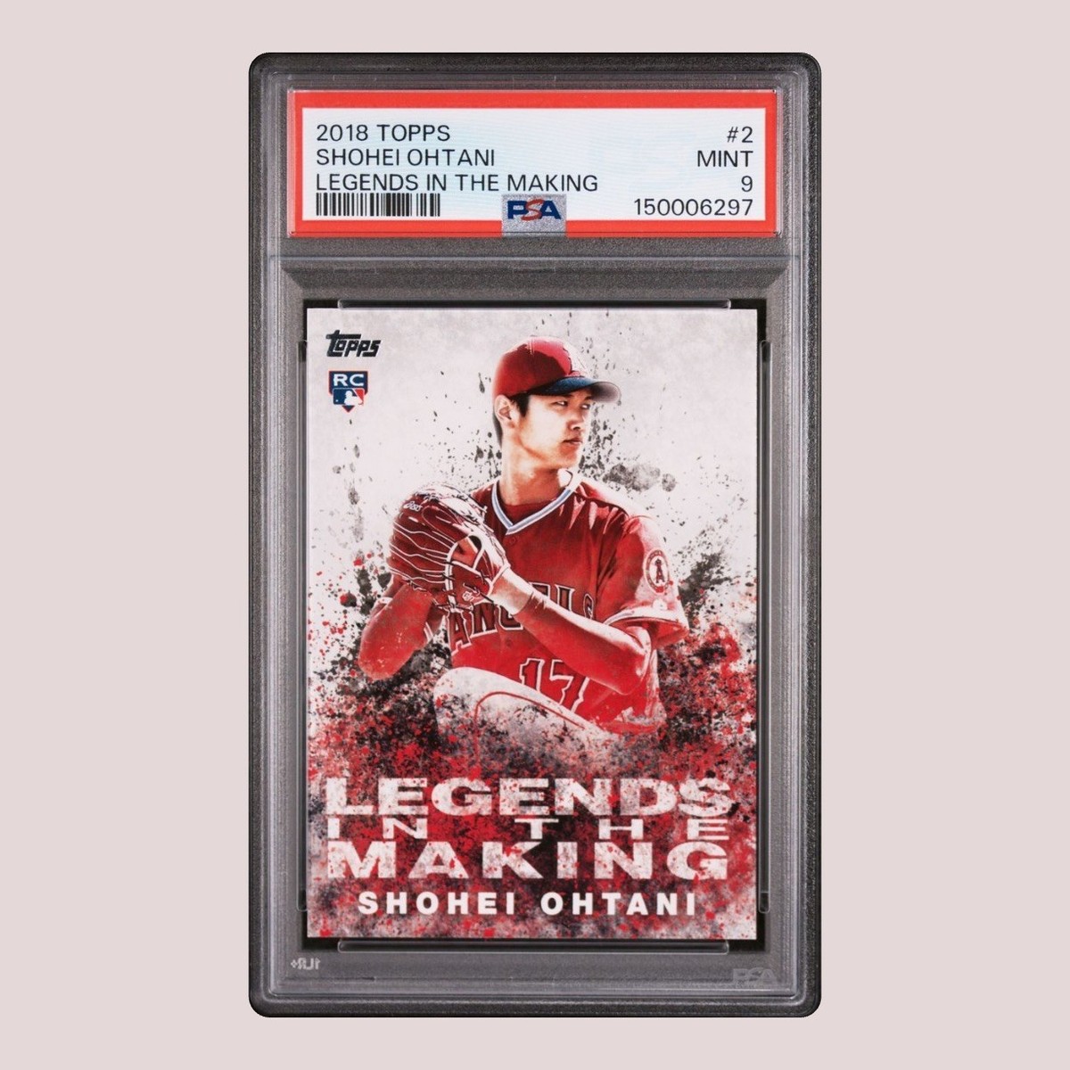 2018 Topps - Legends in the Making Series 2 Shohei Ohtani #LITM-2