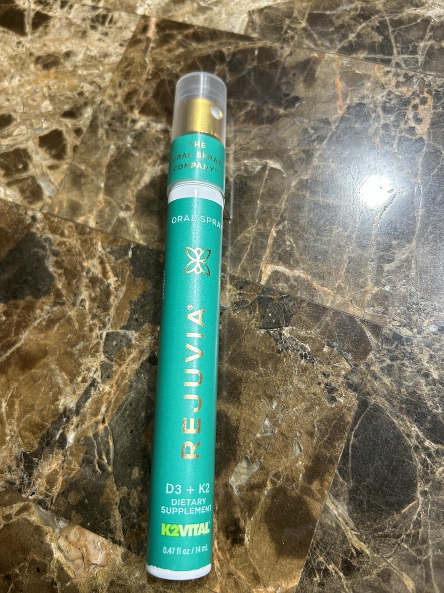 Rejuvia D3 + K2 Dietary Supplement Oral Spray 14ml/0.47 fl oz