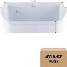 6306112-B For Frigidaire Refrigerator White GALLON Door Bin Pan Part # Model