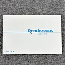 Buick Rendezvous 2004 Factory Original OEM Owner Manual User Owners Guide Book