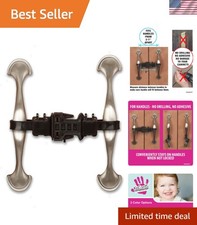 Baby Safety Cabinet Locks for Handles Child Safety Cabinet Latches for Home S...