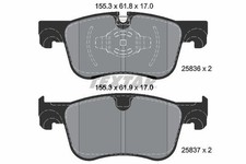 BRAKE PAD SET, DISC BRAKE 2583601