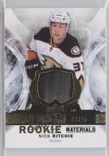 2015-16 Upper Deck Premier Rookie Materials 4/25 Nick Ritchie #PRM-NR 0c6