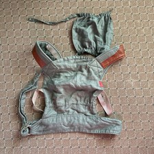 Sakura Bloom Scout Basic Whiskey Baby Carrier Holder Green 7-45 Lbs Linen USA