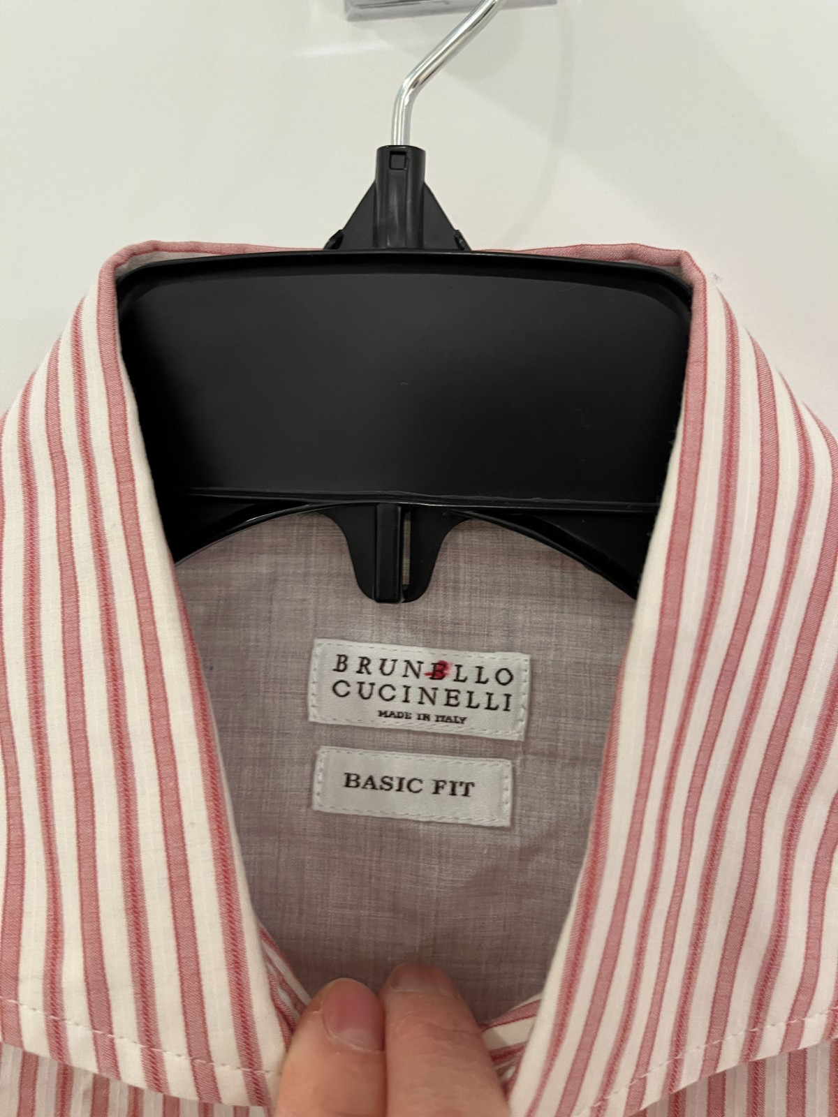 Brunello Cucinelli Basic Fit Button Shirt Mens M … - image 3