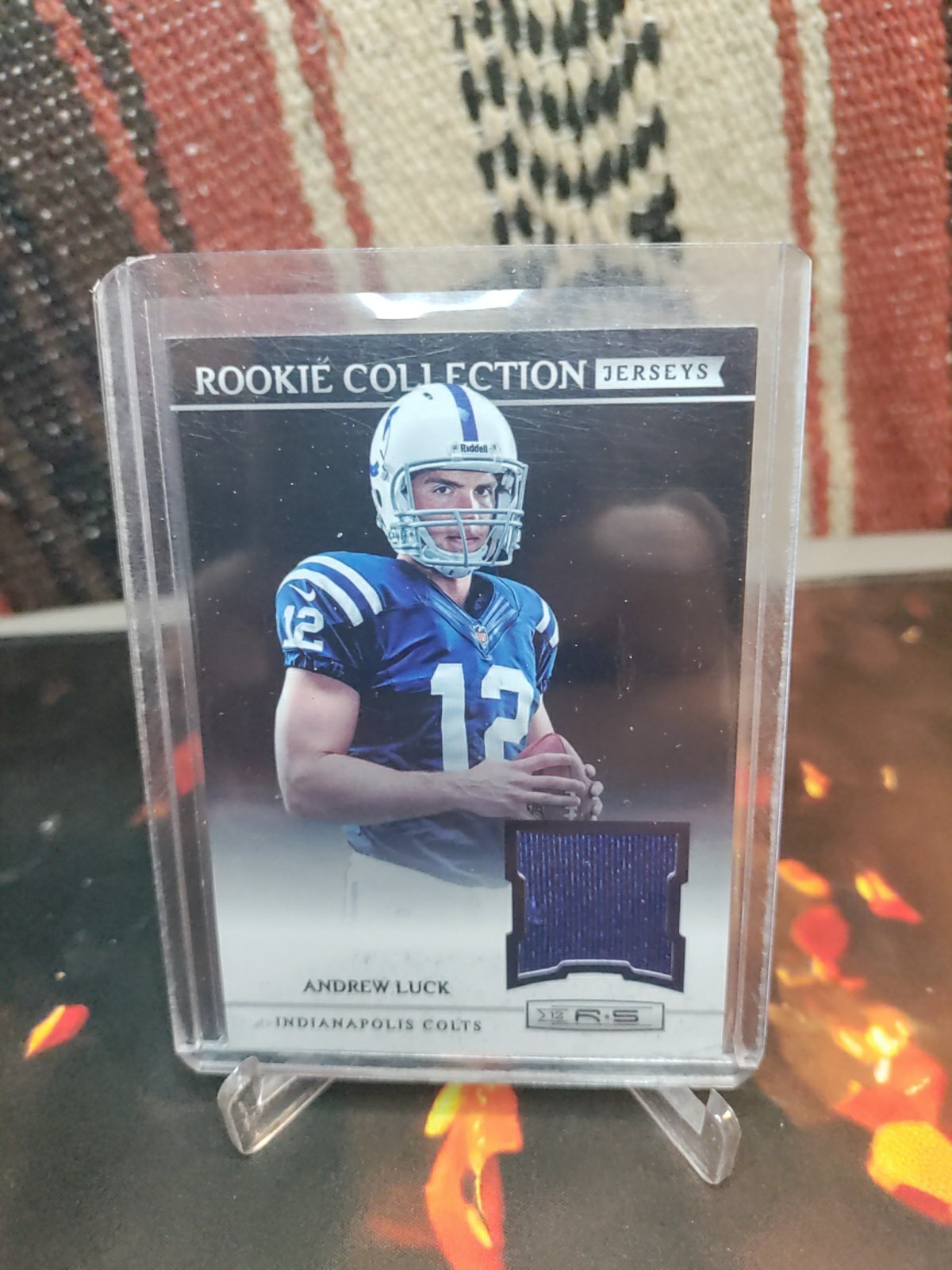 2012 Panini Rookies & Stars - Rookie Collection Jerseys Andrew Luck #12 