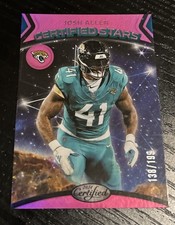 2024 Panini Certified Josh Allen Certified Stars Mirror Pink /199