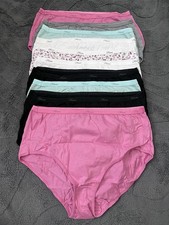 New 10 Pack Women s Hanes Brief Underwear Size 8/XL