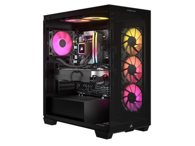 CORSAIR VENGEANCE a7400 Series Gaming PC - Liquid Cooled AMD Ryzen 7 7800X3D CPU