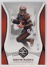 2018 Panini Limited Ruby Spotlight 20/25 David Njoku #22 hg6