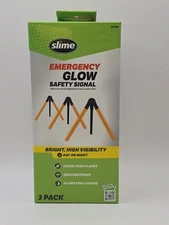 NEW Slime 20498 Glow Safety Signal,  Roadside Emergency Signals, 3 Pack