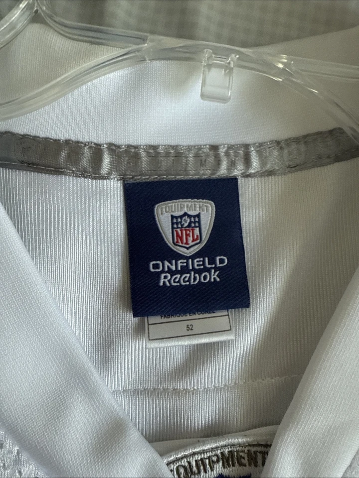 Camiseta deportiva para hombre Reebok DeMarcus Ware #94 Cowboys auténtica cosida de la NFL talla 52 Foto 4 de 4