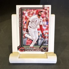 Topps 2025 Series 2 Jeimer Candelario Base Set Card #619 Cincinnati Reds