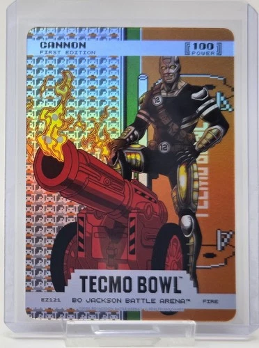 2026 Bo Jackson Battle Arena Tecmo Bowl Endzone CANNON Rich Gannon Fire EZ121