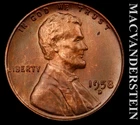 1958-D Lincoln Wheat Cent - Choice Gem Brilliant Unc  Color  No Reserve  #K4492