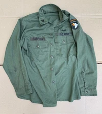 US Army OG-507 Uniform Shirt Size 15 1/2x33