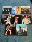 Elvis Presley -BEATLES Lot of  ( 8 ) VINTAGE LP RECORDS VG / VG+
