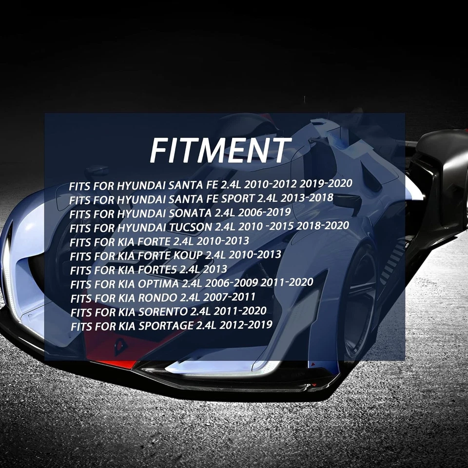 Juego de juntas de culata aptas para Hyundai Tucson Sonata Kia Sportage 2010-2020 2,4 L G4KJ Foto 2 de 4